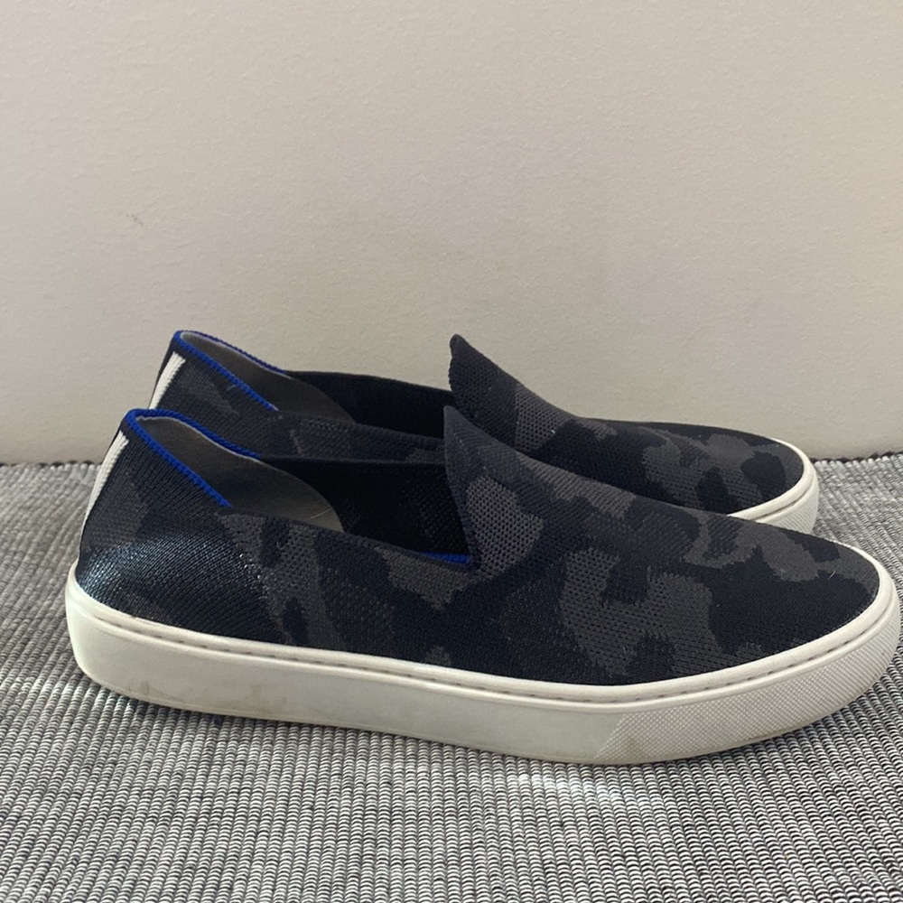 Rothy's Slip On Sneakers - Grey Camo size 7.5 - Picture 7 of 8